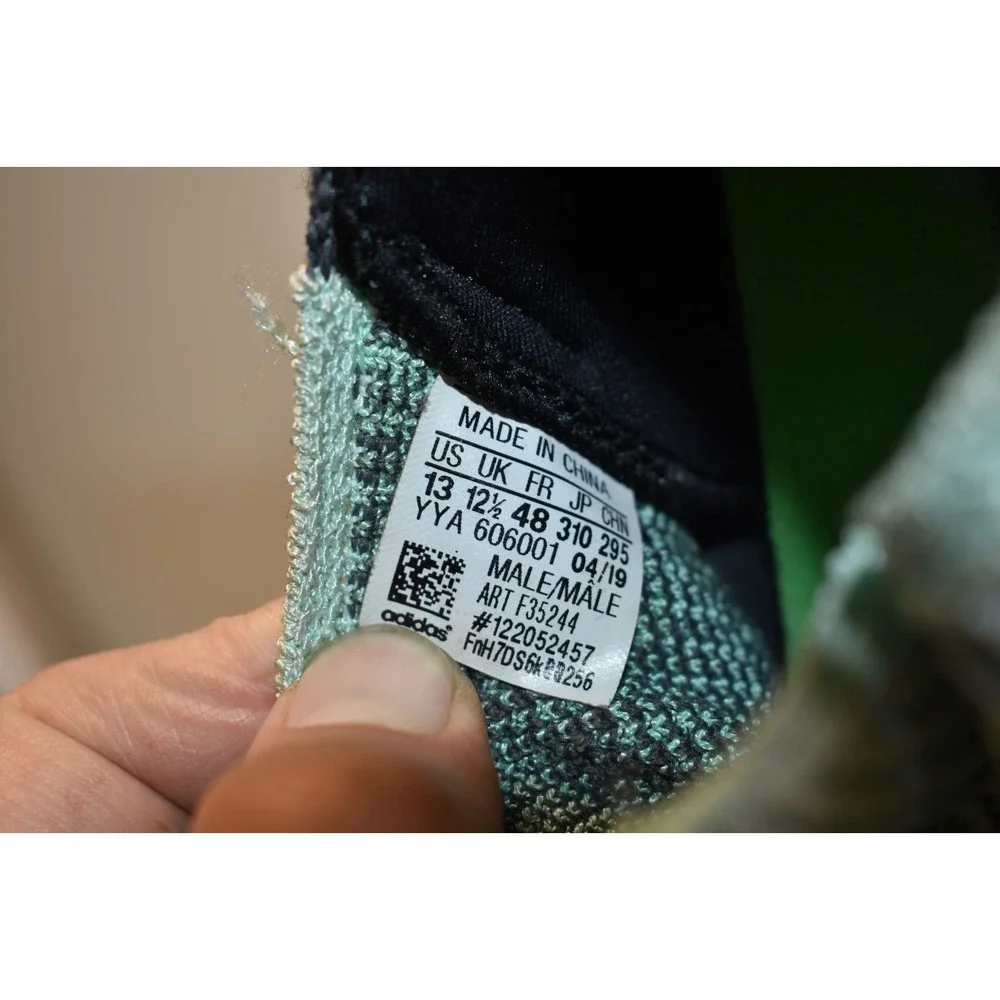 Adidas Men's Ultraboost 19 Running Shoes Ice Mint Size 13 Athletic Style F35244